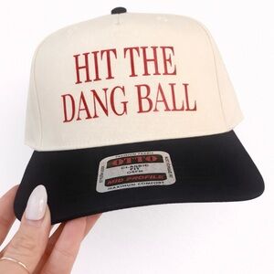 **NEW** HIT THE DANG BALL baseball hat